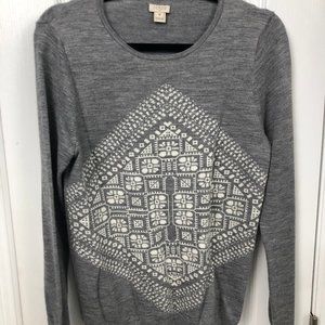Super cute Aztec dimaond pattern sweater.  used